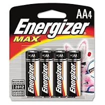 Energizer E91BP-4 AA Batteries (4-Pack)