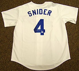 Duke Snider Autographed / Signed Brooklyn Dodgers Jersey