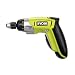 Ryobi CSD4107BG 4V 1.3Ah Li-Ion Screwdriver with Bag and Accessory Set (6 pieces)