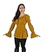 Dress Like a Pirate Women's Medieval Renaissance Wench Princess Blouse