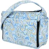 Blue Paisley Kimberly Tote Bag