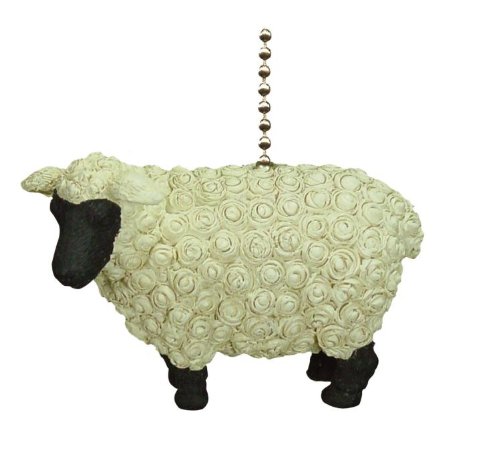 Suffolk Sheep Lamb Ceiling Pull Chain