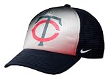 Minnesota Twins Women's Nike Navy Fashion Trucker Snapback Adjustable Hat