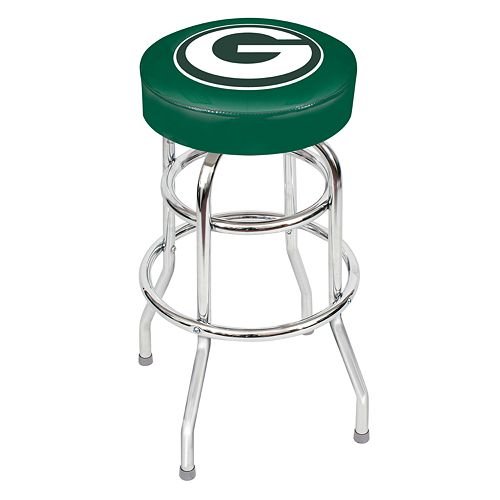 Green Bay Packers Backless Swivel Sports Bar Stool