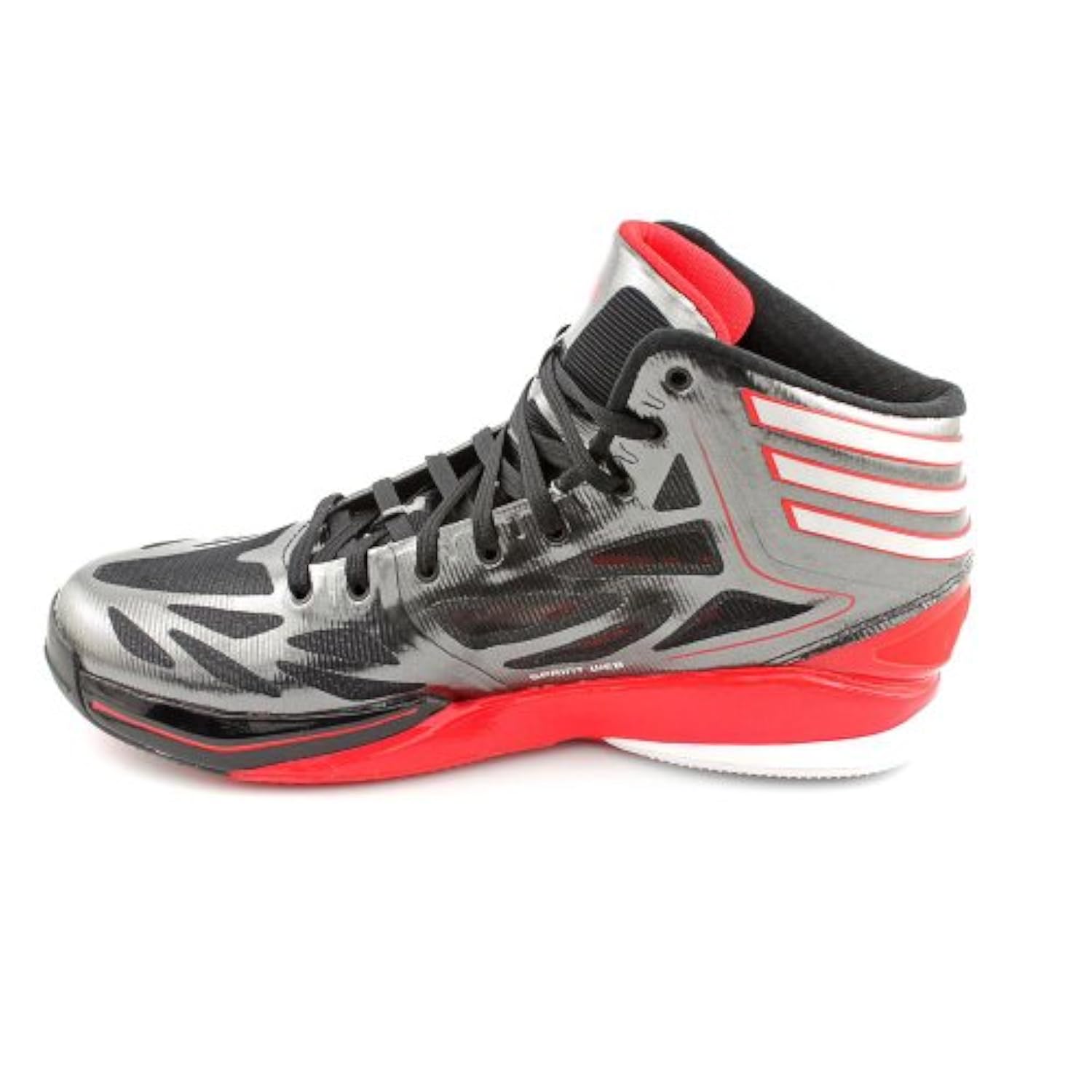 Adidas Mens adizero Crazy Light 2 Basketball Shoes Black