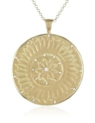 Page Sargisson Medallion Diamond Necklace, 18"