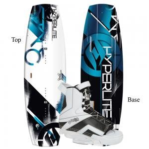 Perfect for beginners and progressing riders the Hyperlite State Wakeboard cuts down on faceplants Toe side/ heel side specific edges help you feel more comfortable trying to jump or land toeside This