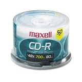 Office Products : MAX648250 DISC,CD-R700,700MB,80MIN,50/PK
