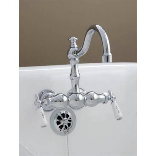 Sign Of The Crab P1004c Chrome 3 Ball Leg Tub Faucet With Fixed