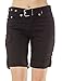 Classic Designs Juniors Stretch Poplin Belted Cargo Bermuda Shorts