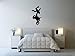 Motocross Wall Decal Sticker 5 - Decal Stickers and Mural for Kids Boys Girls Room and Bedroom. Dirt Bike Wall Art for Home Decor and Decoration Ð Extreme Sports Motocross Bike Silhouette Mural