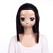 Cosplay Wigs Hair wig Dynasty Warriors 6 Zhou Yu Black Long Straight