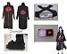 Naruto Itachi Uchiha Deluxe Cosplay Costume Black (size M)