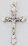 Small Crucifix - Byzantine Cross - Pendant - 1 and 1/2in. Height - IMPORTED FROM ITALY