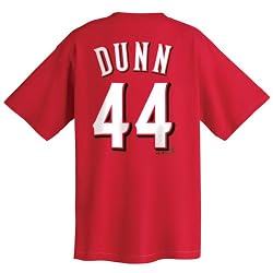 Adam Dunn Cincinnati Reds Name and Number T-Shirt