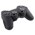 Silicone Skin Case for Sony PS3 Controller Black