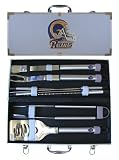 St. Louis Rams BBQ Grill Set & Case 8 Piece