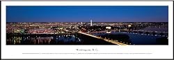 Washington, DC - Panoramic Print - Framed Poster