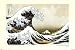 Katsushika Hokusai (The Great Wave off Kanagawa with border) Art Poster Print - 36x24