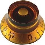 Gibson Top Hat Replacement Knobs, Amber (Pkg 4)
