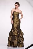 #5243 Strapless Pick up Skirt Pageant Evening Formal Dress