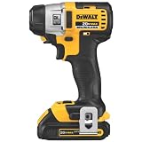 DEWALT DCF895C2 20-Volt MAX Lithium Ion Brushless 3-Speed 1/4-Inch Impact Driver