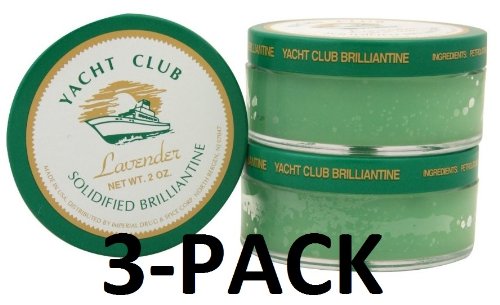 Yacht Club Lavender Solidified Brilliantine 2 oz. 3-PACK