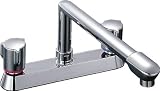 LIXIL(リクシル) INAX キッチン用水栓金具 2ハンドル混合水栓 SF-7130-U