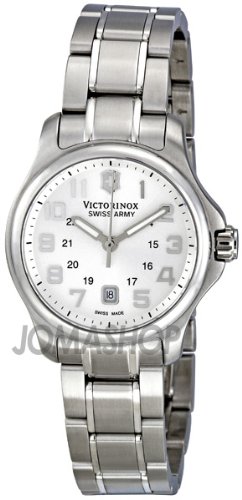 Victorinox Swiss Army Women’s 241457 Officers XS Stainless Steel Silver Dial Watch
