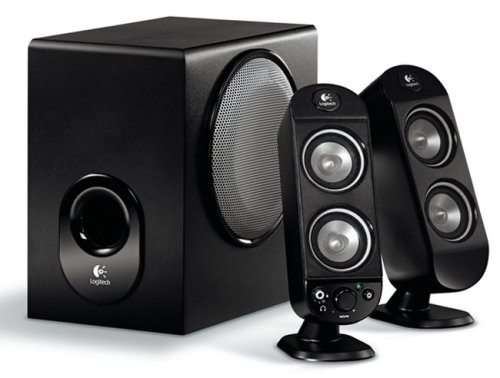 Logitech X-230 Multimedia Speaker System - 32 Watt (Total) (2.1)