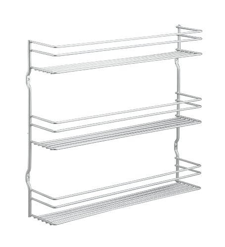 Metaltex 364633095 Gew&uuml;rzregal 3-Etagen 37x31,5x8 cm Polytherm Pepito
