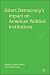 Books : Direct Democracy's Impact on American Political Institutions