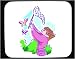Decorated Mouse Pad with body, individuals, individual, humans, girl, person, catchin...