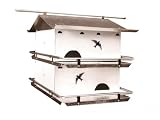 Best Prices purple martins house plans-Birds Choice Waters Edge 2 Floor-4 Room Suites Purple Martin House with Crescent Holes