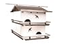 Birds Choice Waters Edge 2 Floor-4 Room Suites Purple Martin House with Crescent Holes