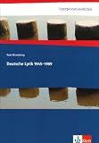 Interpretationshilfen Deutsche Lyrik 1945-1989: Sekundarstufe II - Kurt Binneberg