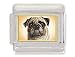 PUG Dog Italian Charm