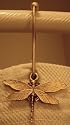 Antique Silver Dragonfly Shower Curtain Hook Add-on - 12pcs