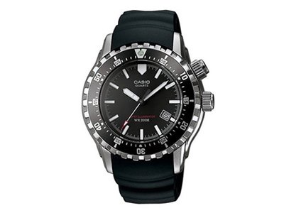 Casio Black Sports Divers Watch