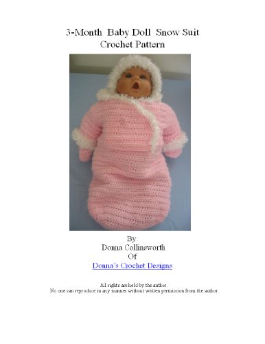 Baby Doll Snowsuit Crochet Pattern
