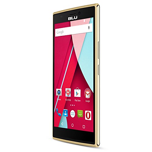 BLU Life One 4G LTE Smartphone - GSM Unlocked - 8GB + 1GB RAM - Gold