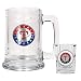 TEXAS RANGERS BEER MUG AND SHOT GLASS BOILERMAKER SET