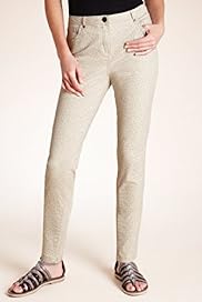 Indigo Collection Libby Print Denim Jeans