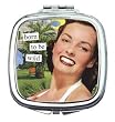 born to be wild Compact Mirror by Anne Taintor