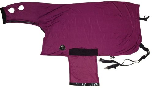 Best Price TOMARA Equestrian Full Body Lycra Suit (Burgundy, Medium)