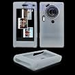 Samsung Memoir T929 Premium Trans. Clear Silicon Skin Case + Free LiveMyLife Wristband