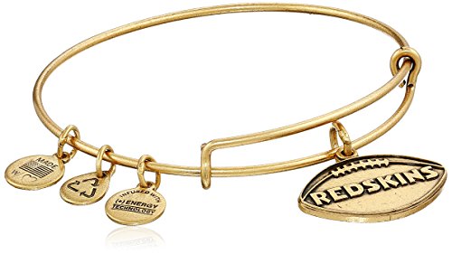 Alex and Ani Washington Redskins Football Expandable Bangle Bracelet