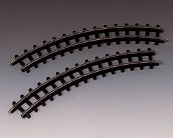 Lemax Christmas Village Curved Train Track 2-Piece Set #84262