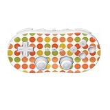 Autumn Dots Design Nintendo Wii Classic Controller Protector Skin Decal Sticker