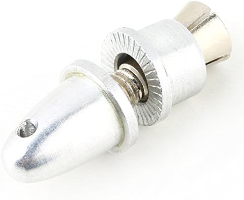 Tinygood Silver 3.17mm Aluminum Bullet Propeller Adapter Holder for RC Brushless Motor Prop